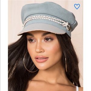 Braxton Kayla Cap Size M in Blue Stone